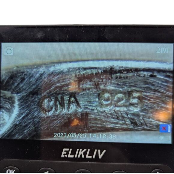 CNA Sterling Silver (.925) Blue Quartz Floral Cluster Ring Size 9, 4.79g Estate - Picture 6 of 6